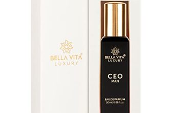 Bella Vita Luxury Ceo Man Eau De Parfum | Office Wear Perfume For Men With Long Lasting Notes Of Tonka And Agarwood 20 Ml