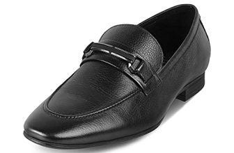 Tresmode 217-Rover Black Loafers For Mens Eu/43, Uk/9