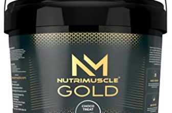 Nutrimuscle Massive Gold Muscle Mass Gainer Powder- 12 Lbs – Pack Of 5.44 Kgs – Choco Treat