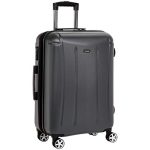 Amazon Brand – Solimo 68.5 Cm Hardsided Luggage With Tsa Lock, Grey