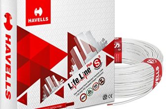 Havells Lifeline Cable Whffdnwa11X0 1 Sq Mm Wire (White)