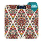 Lifelong Bloom Llws54 Body Weighing Scale (Indian Cultural Series – Rajasthan Rural)|Digital Weight Machine For Body Weight|Thick Tempered Glass With Lcd Display|Bathroom Weighing Scale (Multicolor)