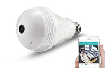 Smartcam 2Mp 960/1080P Bulb Shape Fisheye 360� Panoramic Wireless Wifi Ip Cctv Security Camera With Coloured Night Vision