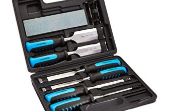 Amazonbasics 8-Piece Wood Carving Chisel Set