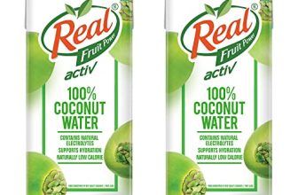 Real Activ Coconut Water Bottle, 2 X 1000 Ml