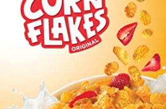 Kwality Corn Flakes – Made With Golden Corns, 99% Fat Free, Natural Source Of Vitamin, Iron And Protein 500G X 2 [Pack Of 2]