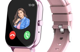 Ptron Newly Launched Force X10S Smartwatch With Bluetooth Calling, 1.85″ Full Touch Display, 600 Nits Brightness, Hr, Spo2, Watch Faces, Voice Assistant, 5 Days Battery Life & Ip68 Waterproof (Pink)