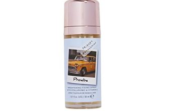 Makeup Revolution X Friends Mini Fixing Spray Phoebe, Clear, (1458597), Vitamin C With Citrus Scent