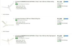 [Limited Time Deal] Crompton Ceiling Fans Starts At ₹1149/1199Buy – Remove Installation remove from the cart
