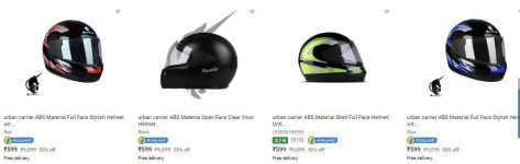 Helmet at ₹ 599