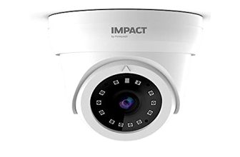 Impact By Honeywell 2 Mp Dome Cctv Camera I 1080P Ahd Indoor Wired Camera I Osd Control 4 In 1 Utc Supporti Smart Ir Smd 12 Pcs Ir Led 10~20 Mtr I Made In India I Plastic Housing-White