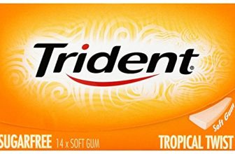 Trident Sugar Free Tropical Twist Soft Gum
