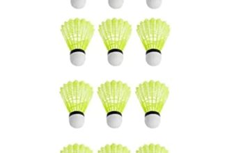 Spanco Badminton Shuttlecocks, Badminton Shuttlecock Pack Of 12, Stable And Sturdy High Speed Badminton Shuttles, Training Shuttlecock For Indoor And Outdoor Sports