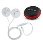 Lifelong Llm333 Pulse Tens Massager For Full Body With Carry Case| Electric Stimulator | Physiotherapy Equipment Works With Phone | Tens Machine For Physiotherapy, White
