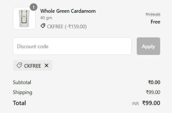 LOOT : Whole Green Cardamom at โน0Use Code : CKFREEJust Pay โน99 Shipping