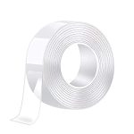 Double Sided For Wall Waterproof Grip Tape 3 Metre Length Secure Anything, Reusable Adhesive Anti-Slip Strong Traceless Multi-Functional Sticky Strips Tape (Grip Tap)