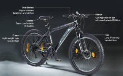 GRAB : Lifelong Shimano Gear Cycle, 26T Steel MTB Unisex Cycle with 21 Speed | Dual Disc Brake at ₹ 9,999Apply ₹1,000 Coupon