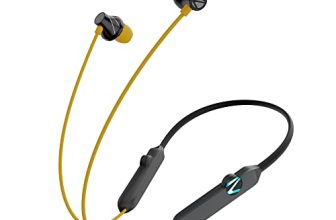 Zebronics Yoga N2 Rgb Neckband With 30H Playtime, Enc Mic, 50Ms Gaming Mode, Powerful Bass, Voice Assistant, Ipx4, Dual Pairing,Bt V5.2,Type C Port,Bluetooth Wireless In Ear Earphones With Mic(Yellow)