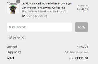 [Loot Deal] Fitspire (New Offers) : 70% off on all productsUse Exclusive Code : DB701Kg Gold Advanced Isolate Whey Protein (24gm per serving) + 3 protein bars at ₹1,199High Protein Healthy Fit Peanut Butter Pack of 4 at ₹479500gm Plant based Protein + 340gm Chocolate Peanut Butter at ₹660Buy 1 get 1 Fit Men Gold Multivitamin & Women Multivitamin (60 tablet each) at ₹599