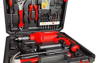 Ibell Professional Tool Kit With Impact Drill Td13-85, 650W, Copper Armature, Chuck 13Mm Keyless Auto, 59 Home Essential Tools/Accessories