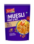 Kwality Muesli Fruit N Nut, Multigrain, Wheat, Corn, Oats, Brown Rice, High In Fibre, Iron And Protein 100G [Pack Of 1]