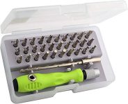 Rts Multipurpose Mini Precision Magnetic Screwdriver Bits Set Professional Driver Set Repair Tool Kit For Home/Mobiles/Laptops/Computer/Electronics Pc/Household/Furniture/Tablet/Game Console