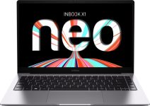 Infinix Inbook X1 Neo Series Celeron Quad Core – (8 Gb/256 Gb Ssd/Windows 11 Home) Xl22 Thin And Light Laptop(14 Inch, Starfall Grey, 1.24 Kg)
