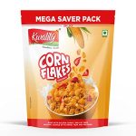 Kwality Corn Flakes – Made With Golden Corns, 99% Fat Free, Natural Source Of Vitamin, Iron And Protein 1Kg [Pack Of 1]