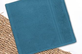 Sassoon Anatolia 1 Piece Cotton Face Towel/Hanky In 500 Gsm (30Cm X 30Cm) – Teal