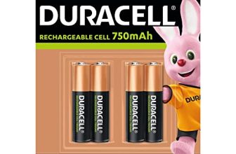 Duracell Plus Aaa Rechargeable Batteries (750 Mah) Pack Of 4