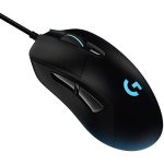Logitech G403 Hero Wired, Usb Hero 16K Sensor, 16000 Dpi, Rgb Backlit Keys, Adjustable Weights, 6 Programmable Buttons, On-Board Memory, Braided Cable Gaming Mouse For Pc/Mac/Laptop – Black