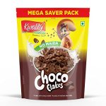 Kwality Choco Flakes | Made With Whole Wheat | Zero% Maida | Source Of Protein And Fibre | Richness Of Chocolate | Chocos – 1 Kg [Pack Of 1]
