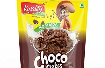 Kwality Choco Flakes | Made With Whole Wheat | Zero% Maida | Source Of Protein And Fibre | Richness Of Chocolate | Chocos – 1 Kg [Pack Of 1]