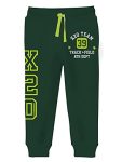 X2O Cotton Track Pants With Graphic Prints And Pockets (Pack 1)(Green)(3-4 Years)