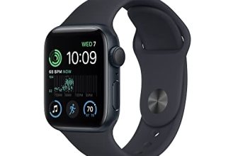 Apple Watch Se Gps 40Mm Midnight Aluminium Case With Midnight Sport Band – Regular