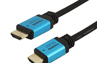 C & E Hdmi Cable – 4K Hdmi Cord (Hdmi To Hdmi Cable @60Hz High Speed With Ethernet 15 Ft Ultra /4.57 Meter 2.0 Blue 1.8288 M Hdmi Cable (Compatible With Hdtv, Blue)