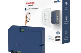 Anchor Retrofit Curtain Controller, Control Your Curtain Smartly Wifi Smart Switch | 1 Node Curtain Controller |Home Automation | Compatible With Alexa And Google Assistant|