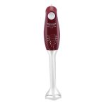 Maharaja Whiteline Speedmix Super Plus Hand Blender, 250W, Duraforce Advanced Blade Technology, 800Ml Multi-Purpose Jar, Cherry Red & White, Standard
