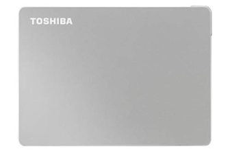 Toshiba Canvio Flex 4Tb Portable External Hdd – Usb-C Usb3.0 For Mac, Windows Pc, Laptop And Tablet, 3 Years Warranty, External Hard Drive – Silver (Hdtx140Ascca)
