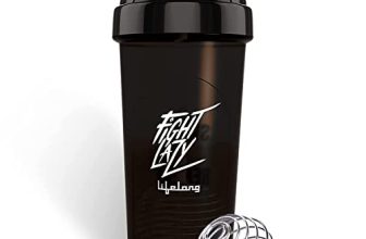 Lifelong Protein Shaker|Stylish Protein Shaker Bottle|Sipper Bottle|Gym Bottle For Protein- 700Ml (Llshb01, Black, 6 Months Warranty)