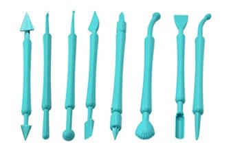 Tanzania Fondant Cake Decor Flower Sugar Craft Modelling Tools Clay Mould (8Pc-Set)