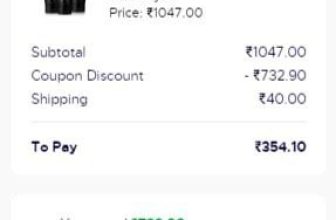 LOOT TheManCompany : Charcoal Ultimate Trio at ₹354Use Code : DEAL70🛒 Add Roll On Deo Noir worth 249 ₹99 at checkout to avoid shipping