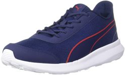 Puma Mens Dazzler Peacoat-High Risk Red-White Sneaker – 10 Uk (39178202)