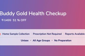 Loot : 73% Off On MediBuddy Basic Health Checkup (60 Tests) Worth ₹1499 at Just ₹349Use Coupon : CKHC349Lab Test Package Benefits | 60 Tests Including★ Complete Blood Count (CBC) – EDTA Whole Blood – 25 Tests★ KIDNEY FUNCTION TEST (KFT) – Serum – 6 Tests★ Complete Urine Examination (CUE) – Spot Urine – 20 Tests★ Others – 9 Tests
