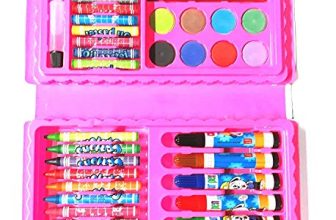 Toy Imagine 42 Pcs Color Set For Kids Color Pencil, Crayons, Water Color, Sketch Pens