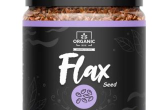 Organic Box Flax Seed Fibre Rich Alsi Seeds Raw Flaxseeds For Weight Loss & Omega-3 Rich Superfood (Flax Seed, 250 Gram)