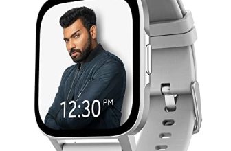 Tagg Verve Neo Smartwatch 1.69’’ Hd Display | 60+ Sports Modes | 10 Days Battery | 150+ Maximum Watch Face Library | Waterproof | 24 * 7 Heartrate & Blood Oxygen Tracking | Games & Calculator | Grey