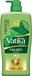 Dabur Vatika Health Shampoo For Everyday Wash, Smooth And Shiny Hair,With Amla & Henna(1 L)