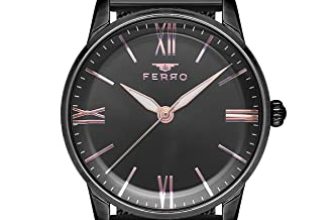 Ferro Lucca Analog Black Dial Women’S Watch-F21182C-G