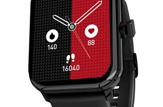 Beatxp Marv Neo With 1.85” Hd Display Smartwatch, Bt Calling, 24 * 7 Continous Health Monitoring, Fast Charging, 100+ Sports Modes, Cloud Based Watch Faces & Ip68 Rating (Electric Black)